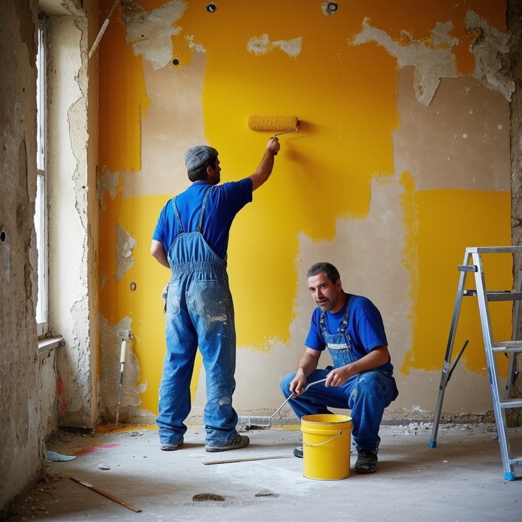 Pintura de calidad para pisos y locales en Santa Pola