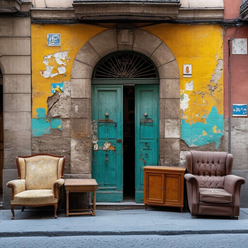 Recogida de muebles y enseres usados en Villena
