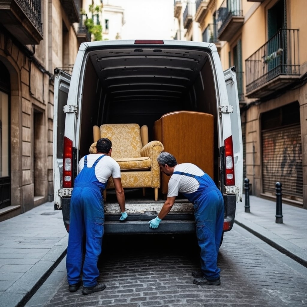 Vaciado completo de locales en Banyoles